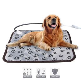 Temperature-adjustable pet electric blanket waterproof bite-proof wear-resistant constant temperature dog pad