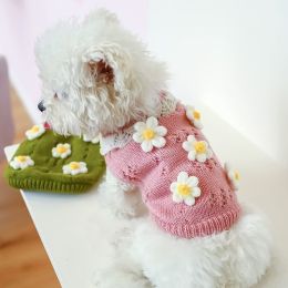 Warm And Comfortable Dog Sweater Clothes Pet Cat Costume Sweater