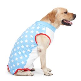 Dog Recovery Shirt Abdominal Wound Pet Surgical Clothes Post-Operative Vest Puppy After Surgery Wear Substitute E-Collar &amp; Cone