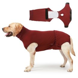 Recovery Suit for Dogs Cats After Surgery Professional Pet Recovery Shirt Dog Abdominal Wounds Bandages Prevent Licking XXS-3XL