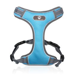 dog Harnesses; Pet Traction Rope Mesh Breathable Big Dog Chest Strap Vest Reflective Dog Rope Spot Wholesale