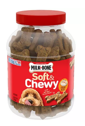 Milk-Bone Soft & Chewy Dog Snacks, Chicken Recipe (37 oz.)